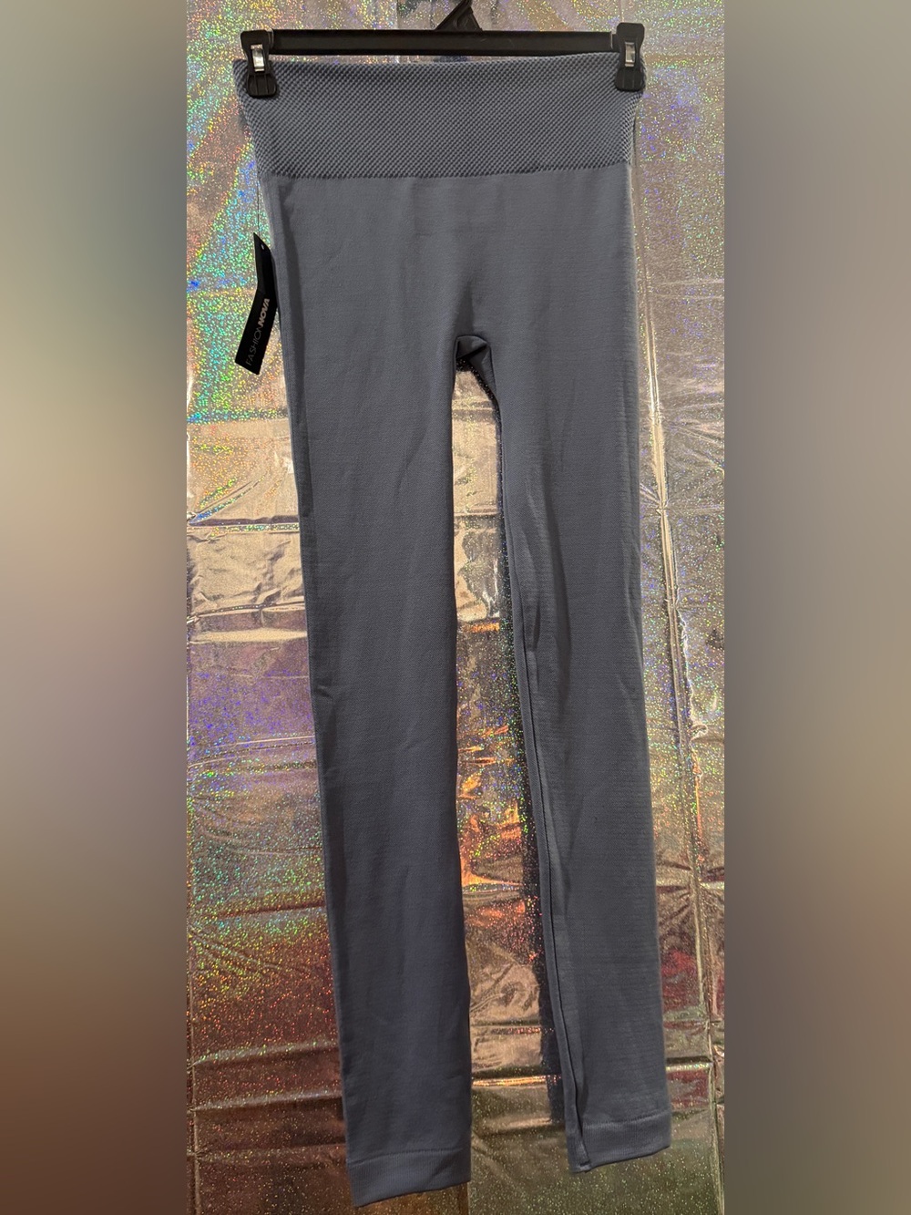 NWT Fashion Nova Slate Blue Leggings L/XL